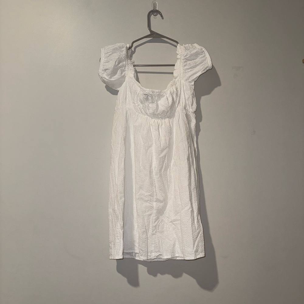 White ASOS dress